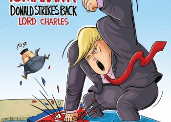 Lord Charles – Donald vrací úder, elektronická kreslená satirická série pokračuje